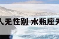 水瓶座拟人无性别 水瓶座无性别概念