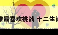 十二生肖谁最喜欢挑战 十二生肖谁最爱玩
