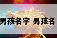 常见的男孩名字 男孩名 常用字