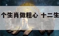 十二生肖哪个生肖做粗心 十二生肖哪个生肖做粗心的事
