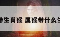 属猴带生肖猴 属猴带什么生肖好