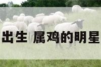 属鸡的明星出生 属鸡的明星名人有哪些