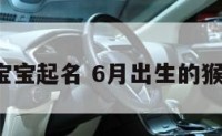 6月女猴宝宝起名 6月出生的猴女好不好