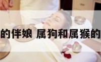 属狗和属猴的伴娘 属狗和属猴的伴娘合不合